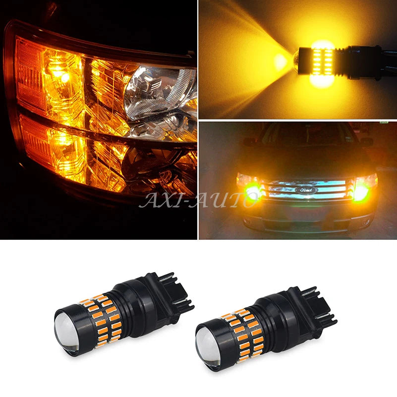 2X LED Turn Signal Light Bulbs for AUXITO 4157 3156 3157