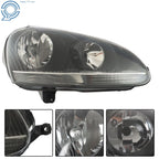 Halogen Headlights Assembly for VW Rabbit Jetta (2005-2010)