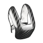 Black Carbon Fiber Gear Shift Knob Cover for Volvo XC60 XC90 S60 S90 (2010-2023)