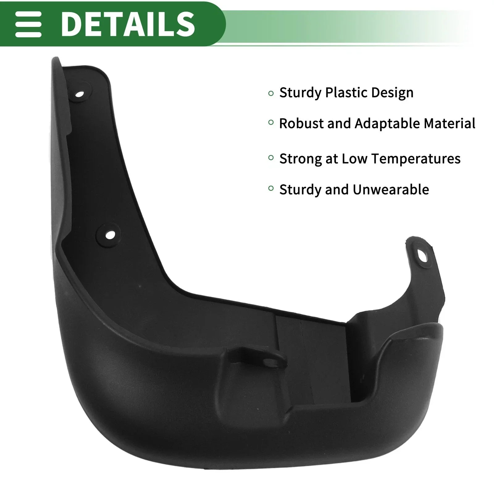 Mud Flaps Splash Guards for Hyundai SANTAFE 2006-2012 (2 x Mount Accessories)