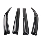 4Pcs Window Rain Guard Visor for Toyota Highlander (2001–2007)