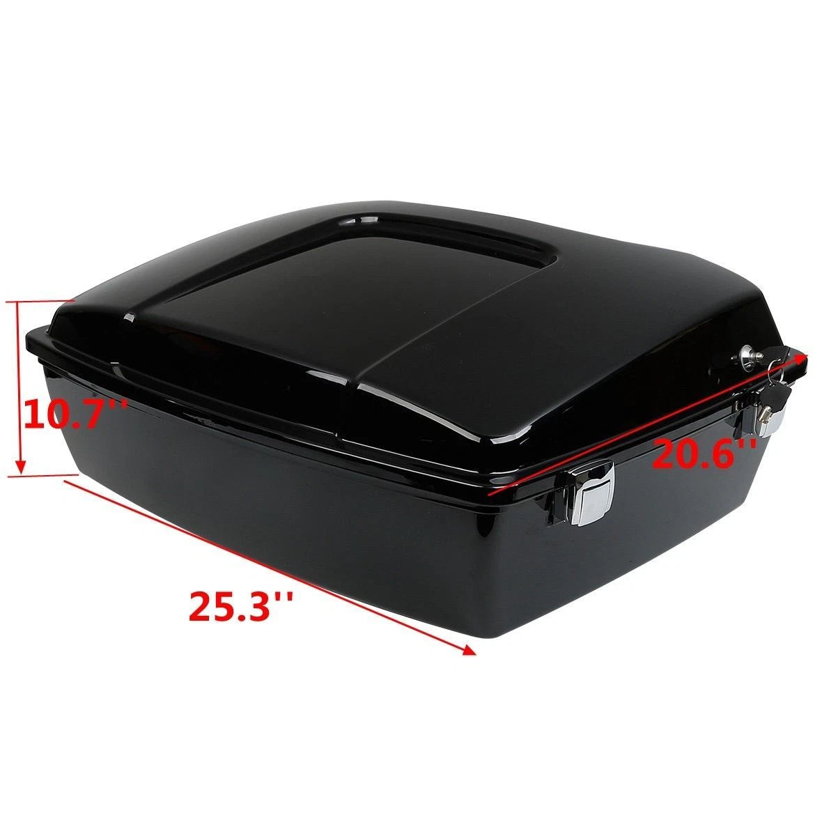 Chopped Trunk & Mounting Rack for Harley Touring Electra Glide (1997–2008)