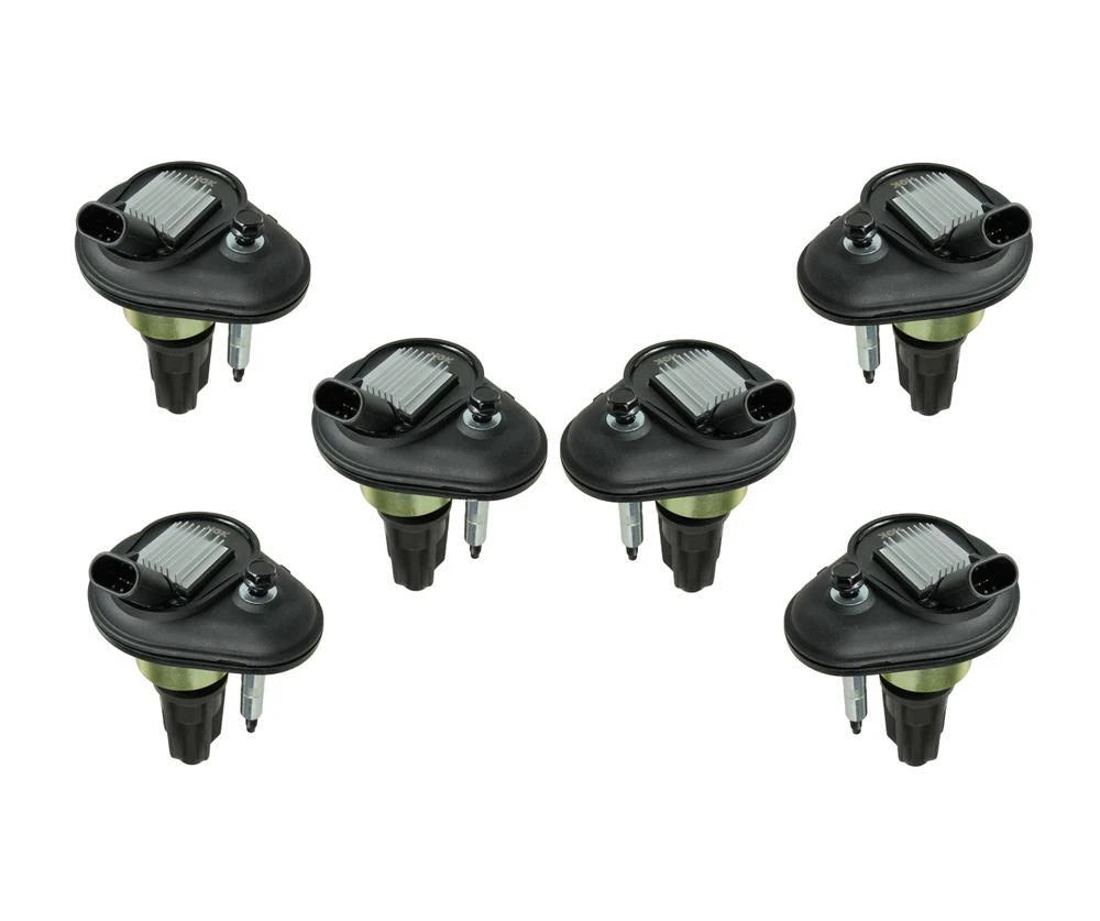 Set of 6 NGK COP Ignition Coils for Buick GMC Chevrolet Isuzu Saab Oldsmobile