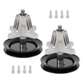 2X Spindle w/ Bolts 618-04822 for MTD LTX1040 LTX1042 LTX1045 LT1500 LT2000