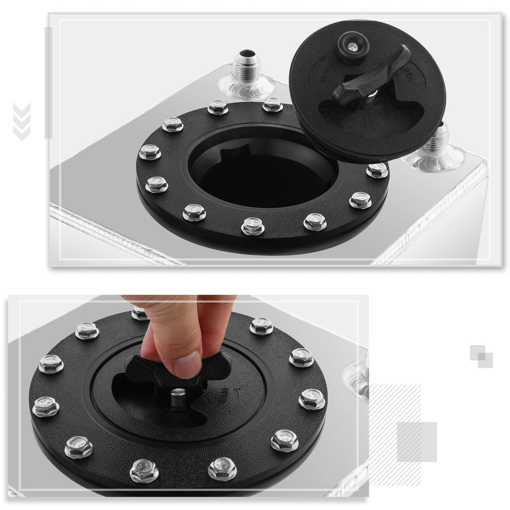 2.5 Gallon Aluminum Racing Fuel Cell for Universal Applications