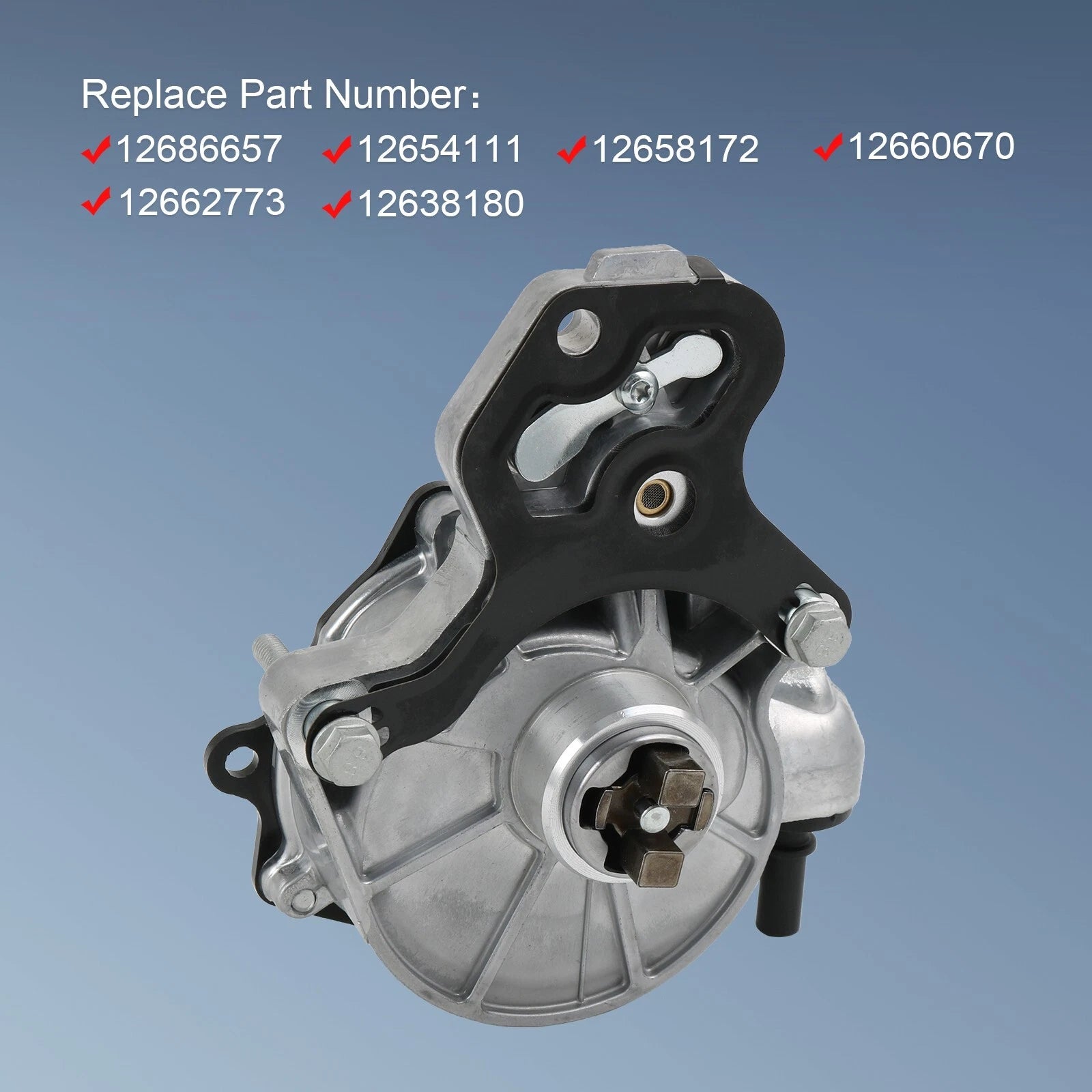 Vacuum Pump for Chevy GMC Cadillac Buick (2010-2015)