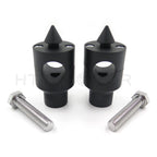 1" Shorty Handlebar Risers Mounting Clamp for Motorcycle (Custom)
