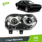 Halogen Headlamp for Dodge Challenger (2015–2018) Right/Passenger Side