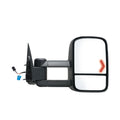 Replacement Textured Passenger Power Door Mirror w/Heated Glass w/Turn Sugnal