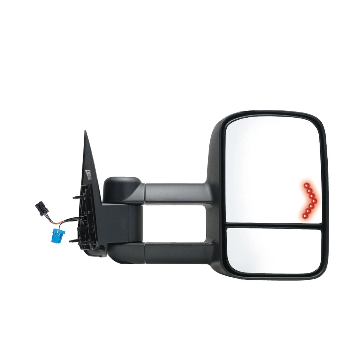Replacement Textured Passenger Power Door Mirror w/Heated Glass w/Turn Sugnal