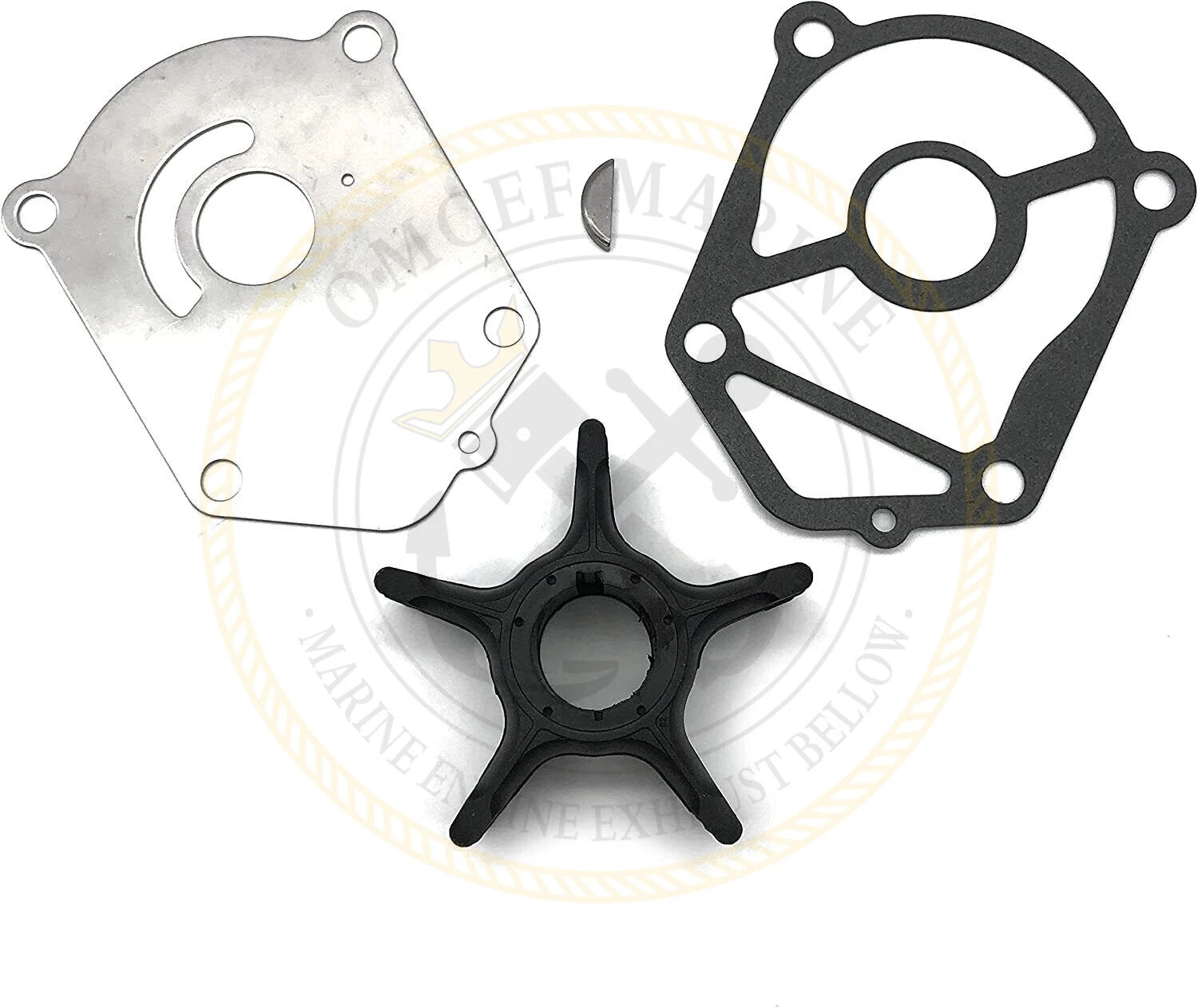 Water Pump Impeller Repair Kit for Suzuki Outboards 115 140 HP (17400-94611)
