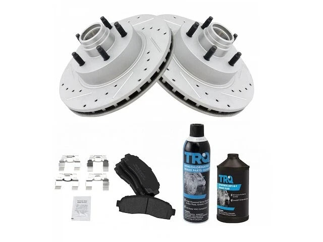 Front Brake Pad and Rotor Kit for Mazda B2300 (2003–2009) DS839DX