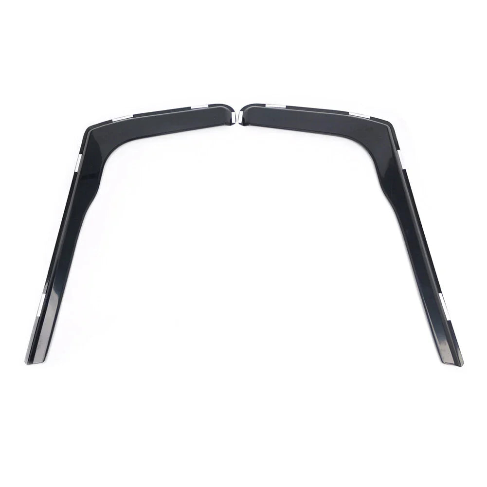 Window Visor Rain Shield Deflector for Ford Transit MK8 (2013-2023) Black
