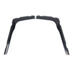 Window Visor Rain Shield Deflector for Ford Transit MK8 (2013-2023) Black