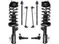 Front Strut Coil Spring Sway Bar Link Tie Rod End Kit for Mazda MPV (1990–1999)