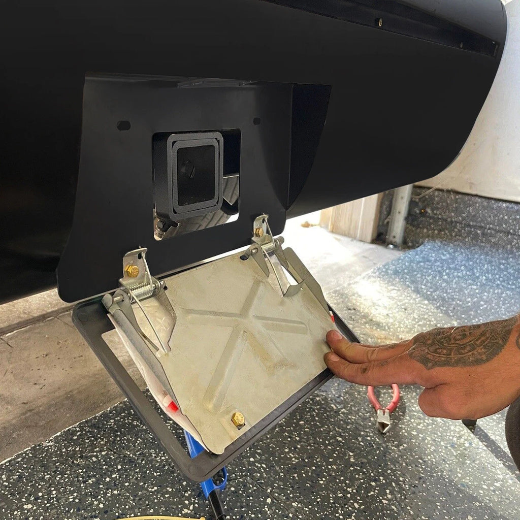 Hidden Trailer Hitch for Chevy Silverado GMC Sierra 1500 (2019–2023)