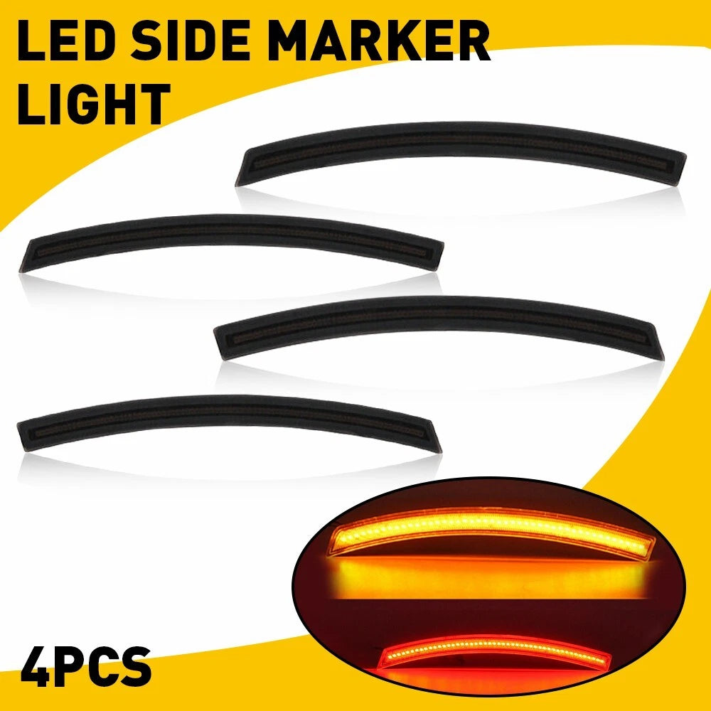 Set of 4 LED Side Marker Lights for Corvette C7 (2014)