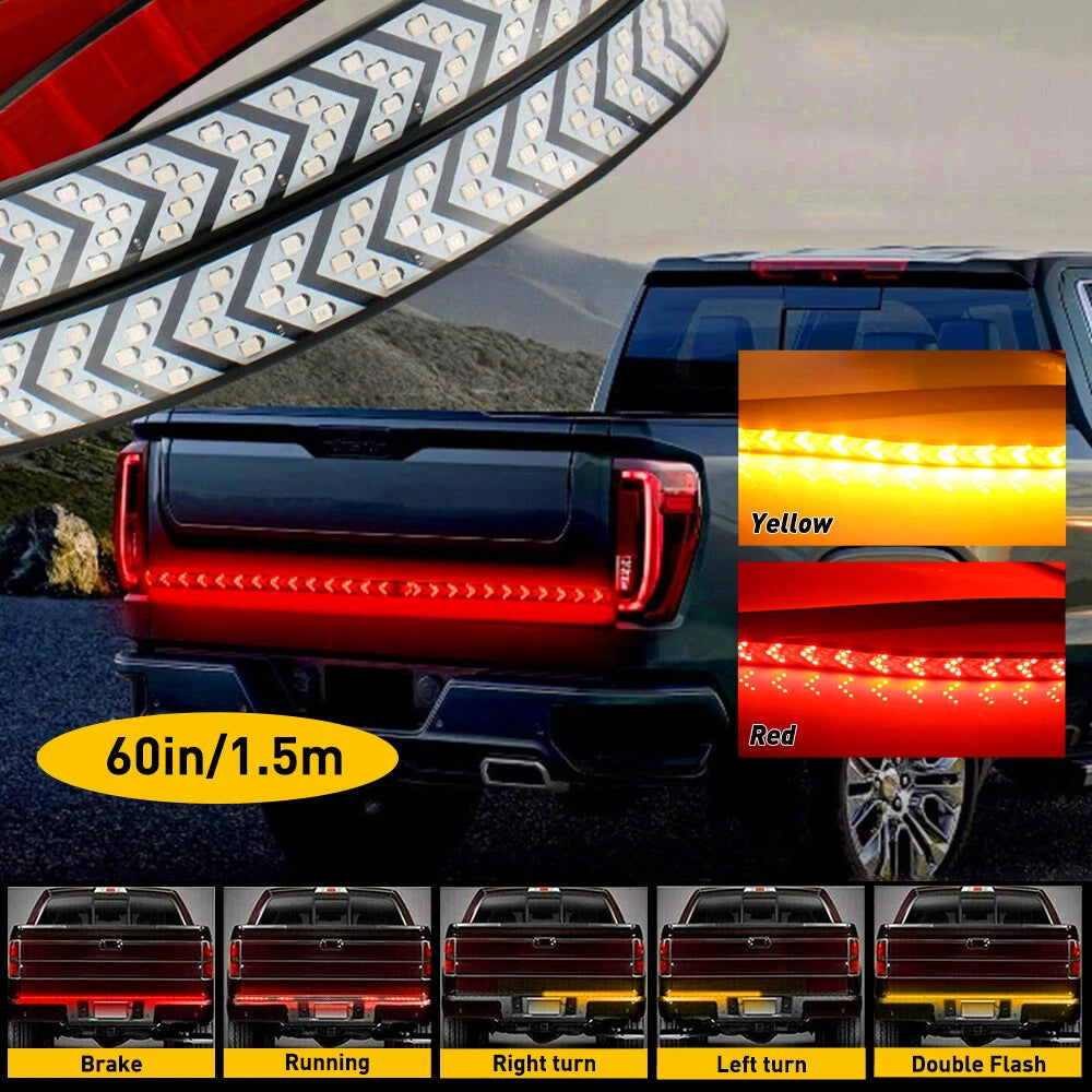 60" LED Tailgate Light Bar for Chevy Ford Dodge Truck 
