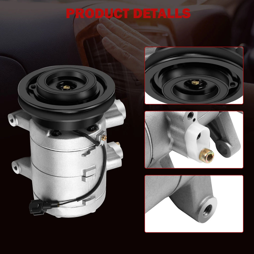 A/C Compressor with Clutch for Nissan Frontier Xterra (2000-2004)