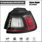 LED Right Rear Brake Lamp Tail Light for Jeep Cherokee (2019–2021)