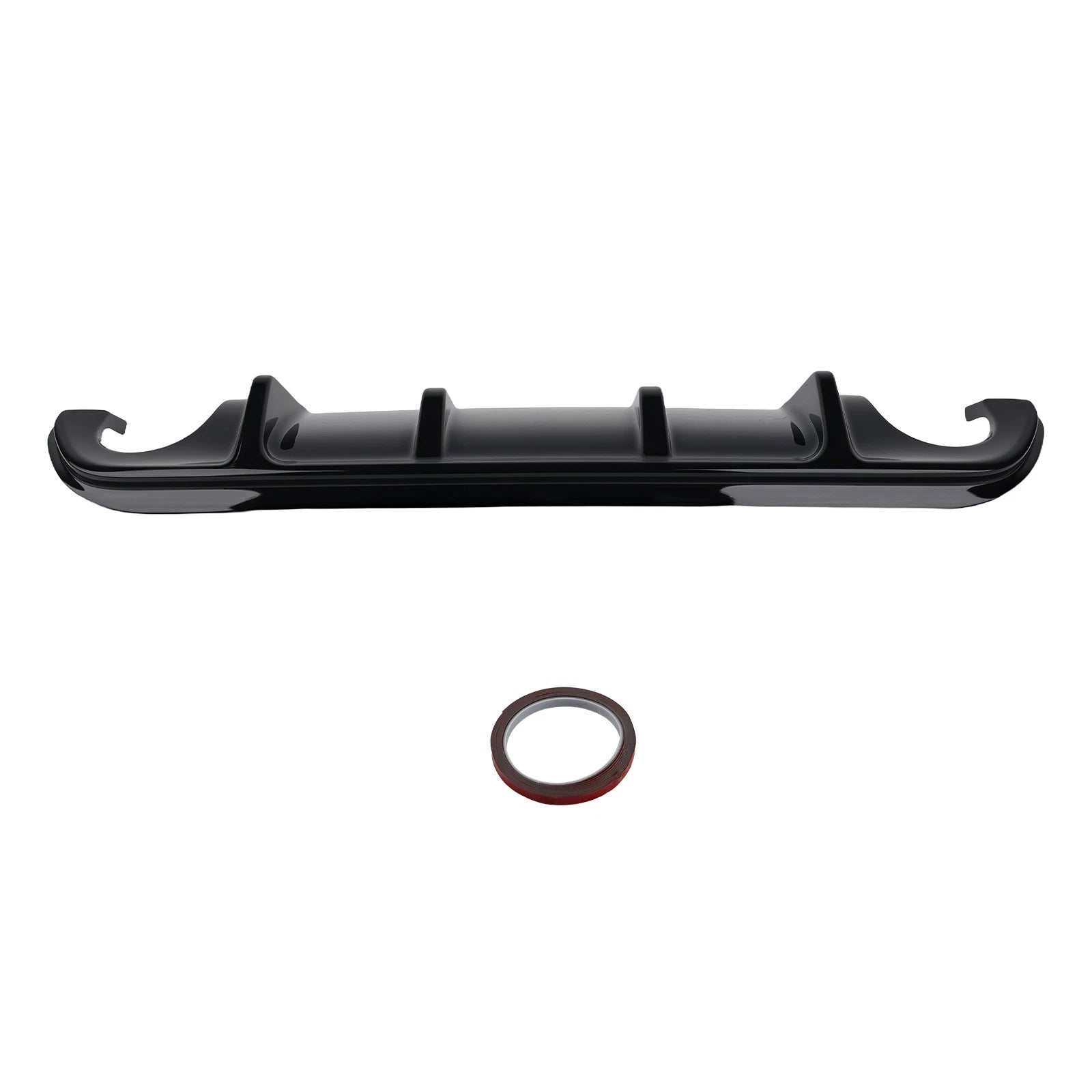 PP Rear Bumper Extension for Infiniti Q50 Q50S (2014–2017) Black