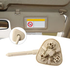 Set of 2 Sun Visor Clips for Corolla (2003–2012) - Fixed Clip Replacement