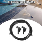 Set of 2 Windshield Washer Nozzles for BMW 318i (1992–1998) No. 61601384859