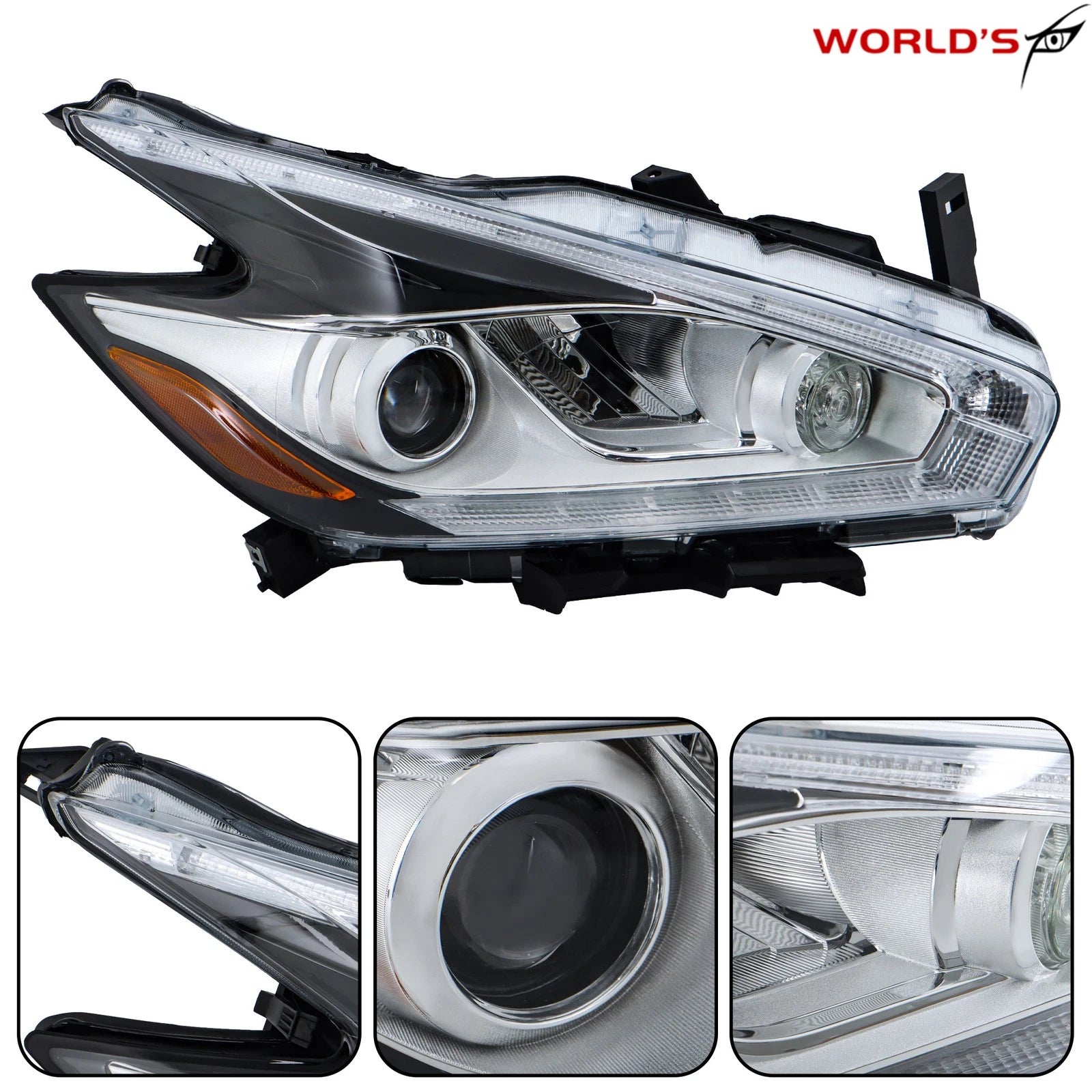 LED Headlight for Nissan Murano (2015–2018) Projector Right Side