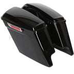5" Stretched Saddlebags with Lid Latch Key for Harley Touring FLT (2014–2020)