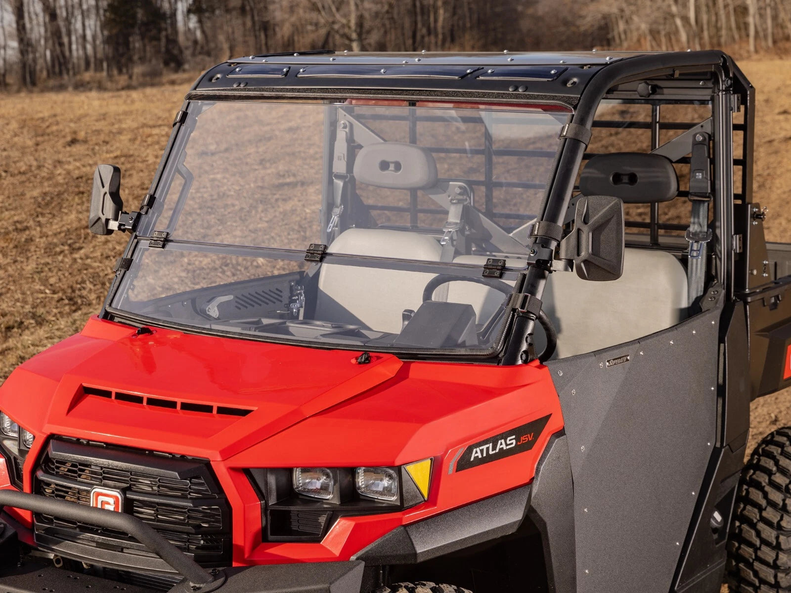 Flip Down Windshield for Gravely Atlas JSV (2023–2023)