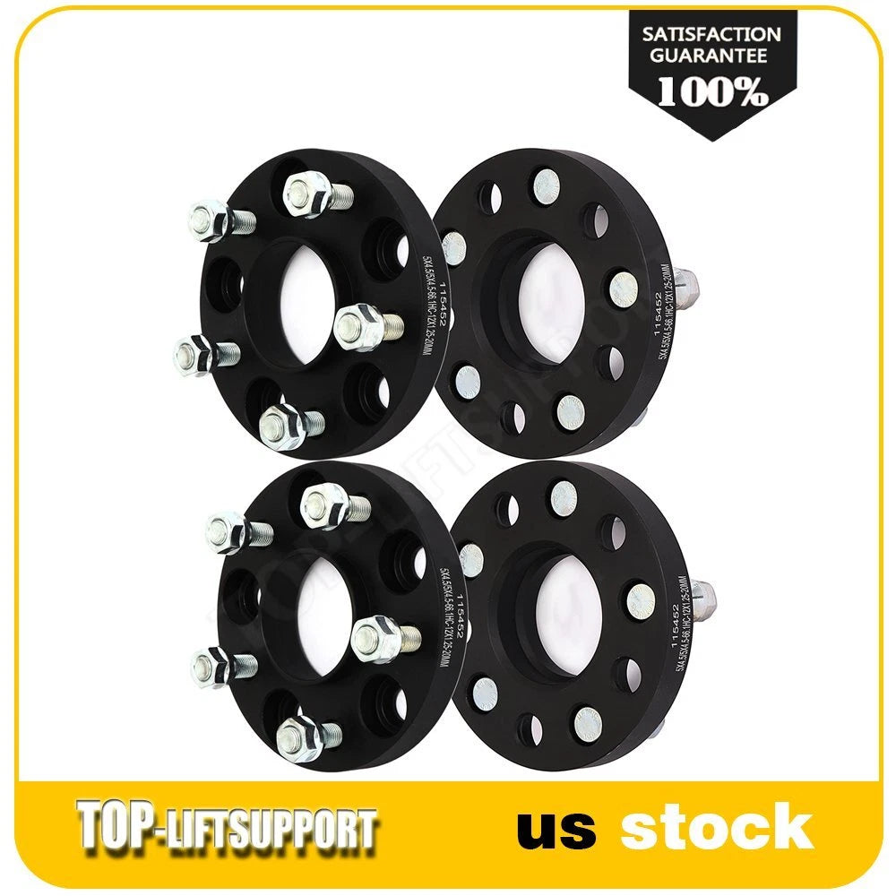 Set of 4 Hubcentric Wheel Spacers 20mm for Nissan 370Z 350Z Infiniti G37 Q60