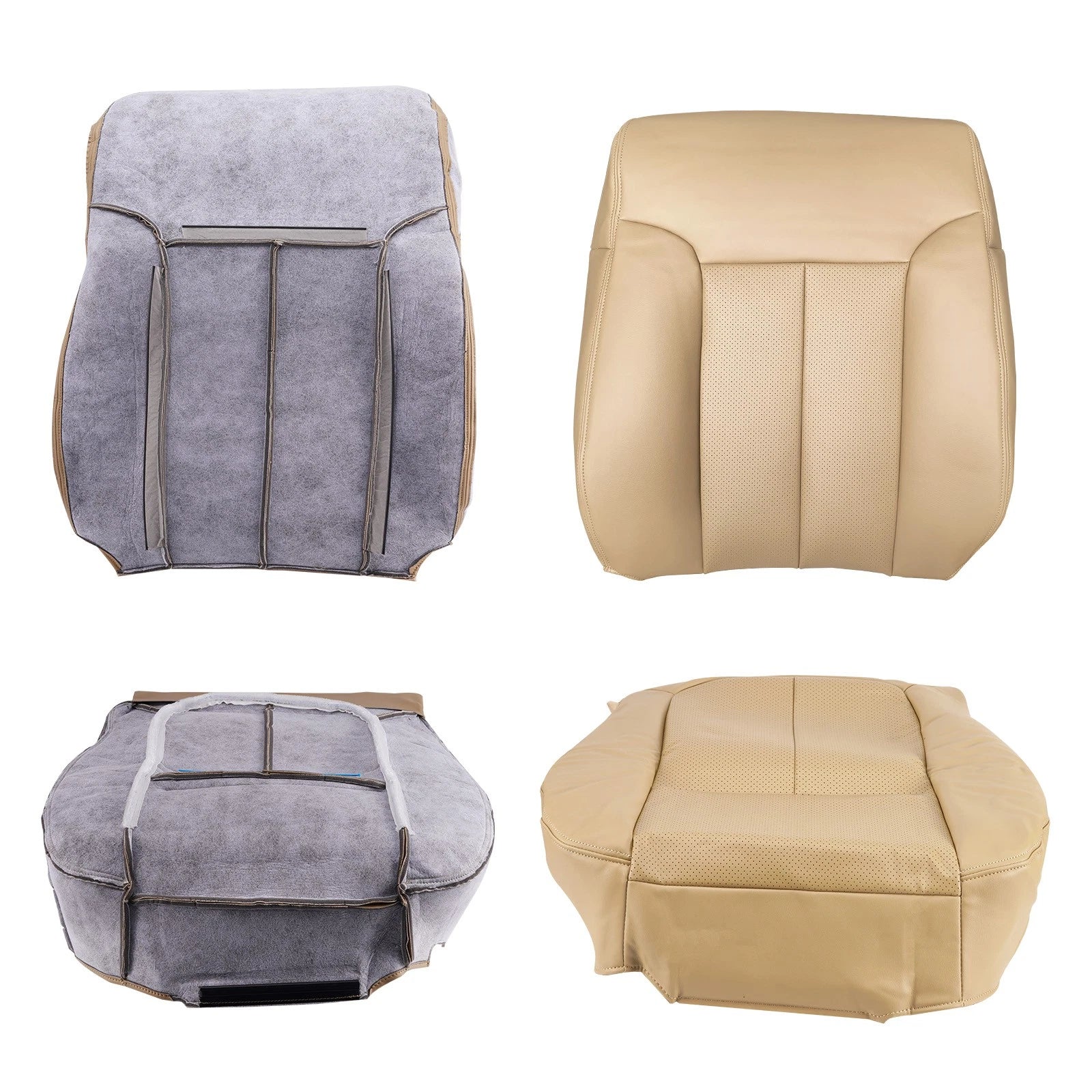 Set of 2 Leather Seat Covers for Ford F150 Lariat (2009–2014)