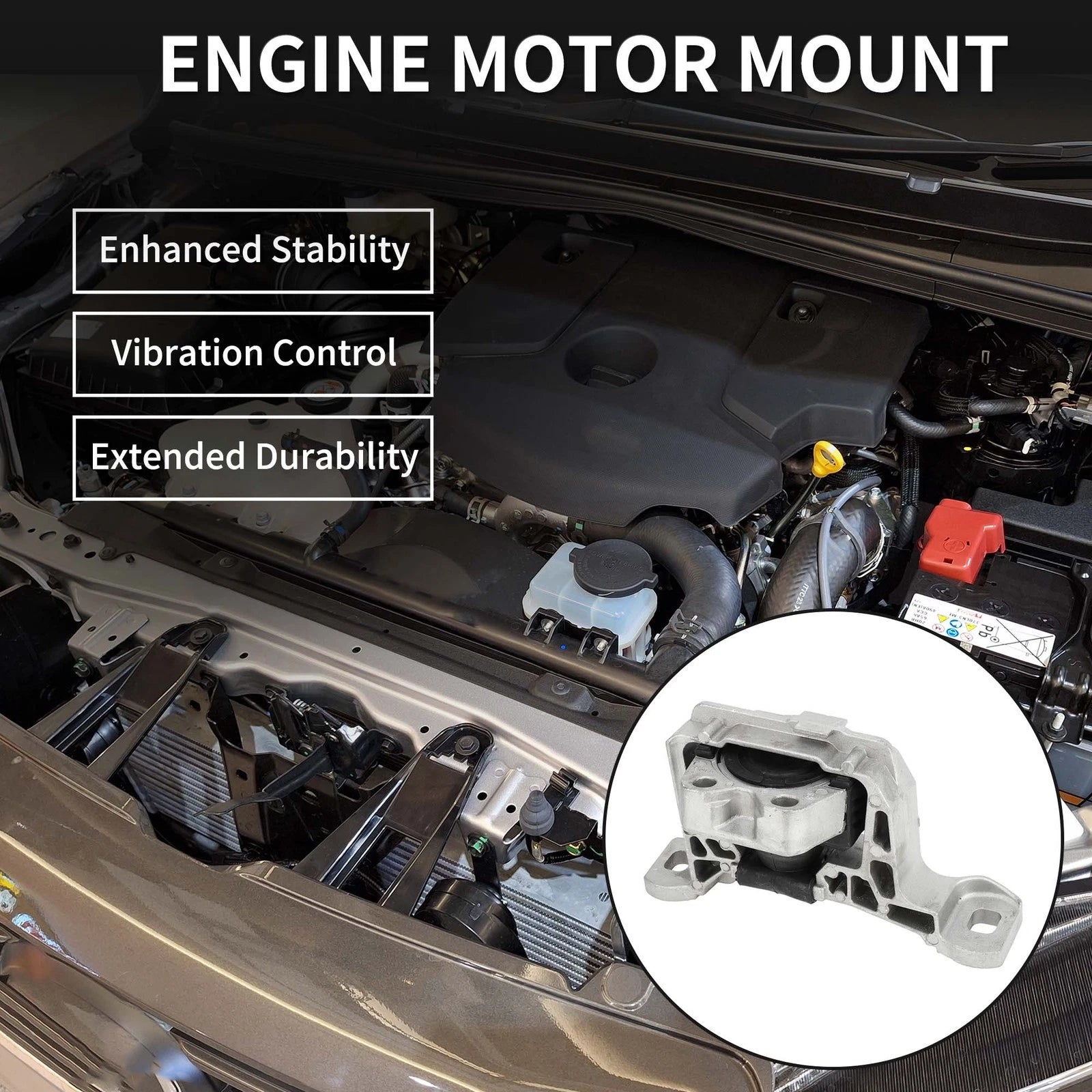 Engine Motor Mount for Ford C-Max Focus MK2 MK3 1.8 2.0 (2003–2018)
