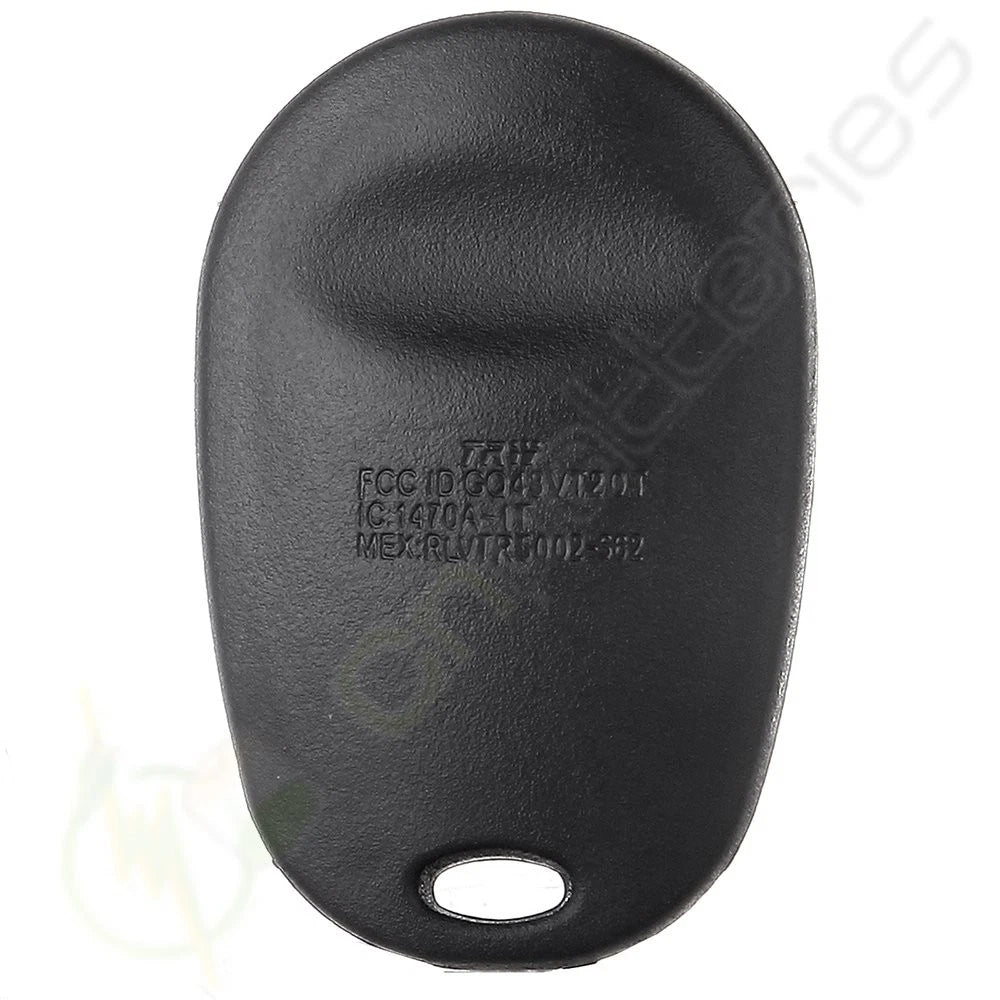 Set of 4 Remote Key Fob + Ignition Key for Toyota Sequoia (2008–2012)