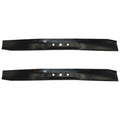 2-Blade Set Toothed Mulching Mower Blade for Toro 21" Cut (Fits 108-3762-03)