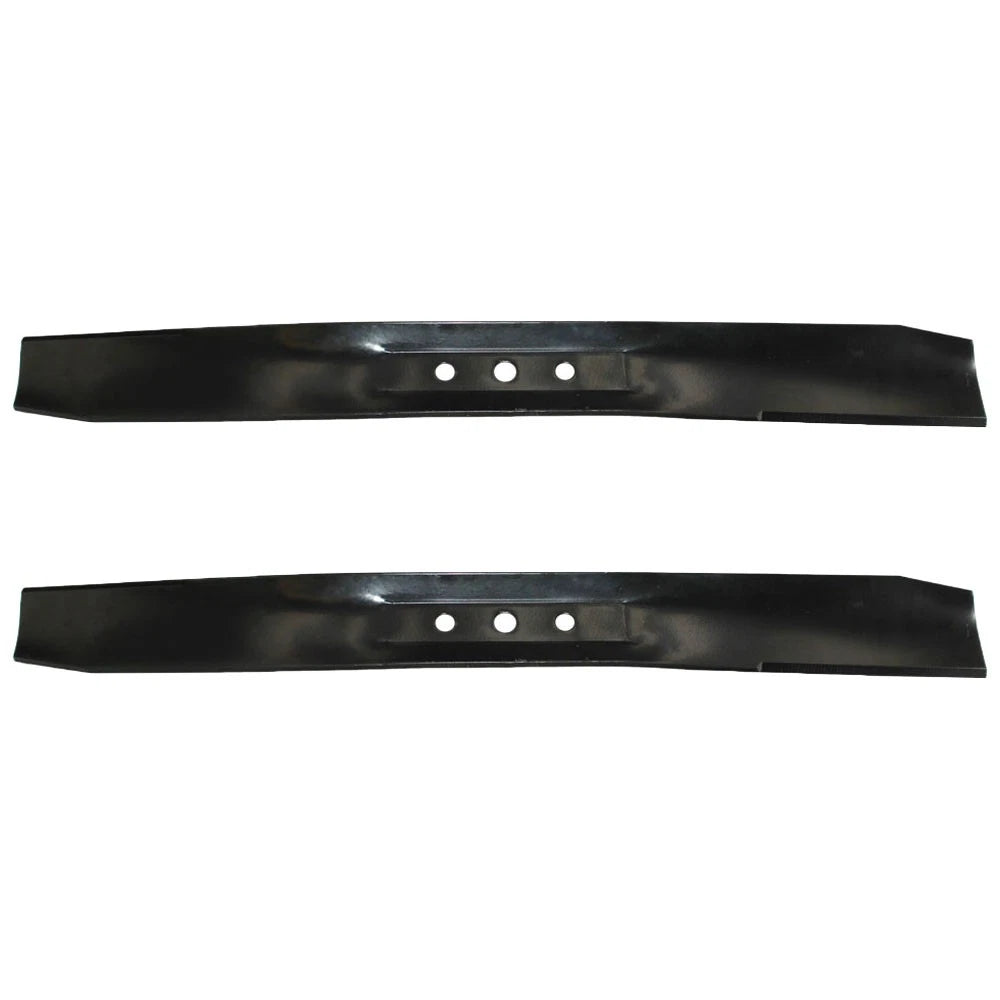 2-Blade Set Toothed Mulching Mower Blade for Toro 21" Cut (Fits 108-3762-03)