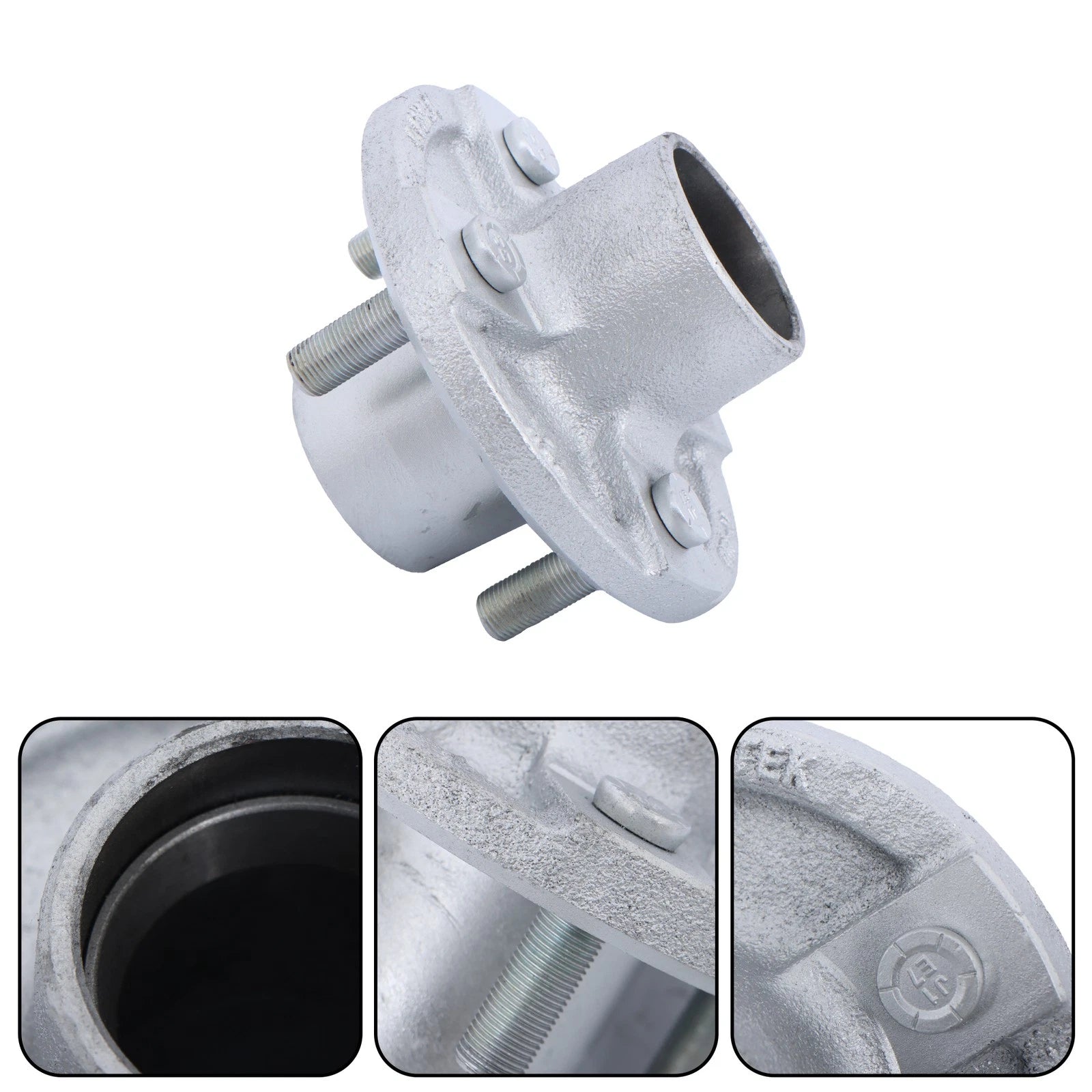 Set of 2 Trailer Axle Kits for 4 on 4" Bolt Idler (Fits Various Models)