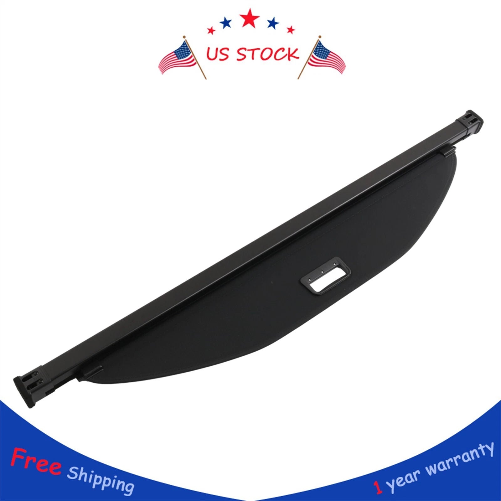 Cargo Cover Security Shade for Hyundai Santa Fe Sport (2015–2018)