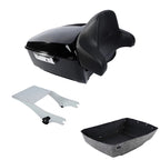 2X King Trunk Mount Rack Pad for Harley Touring (1997–2008)