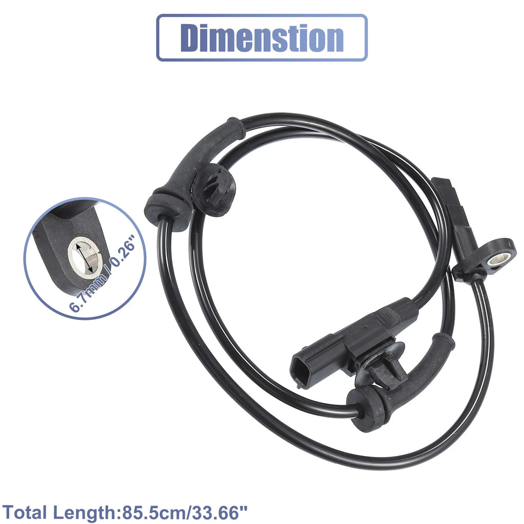 ABS Wheel Speed Sensor Set of 2 for Nissan (No. 479101HA0A)