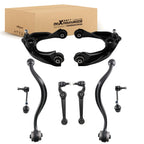 8x Front Upper Lower Control Arms Ball Joint for Ford Fusion MKZ Milan (2007–2009)