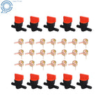 10 x 1/4" Fuel Gas Shut-Off Valves for Motorcycle