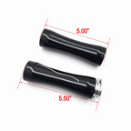 7/8" Black Handlebar Hand Grip & Throttle Twist Tube for Motorcycle