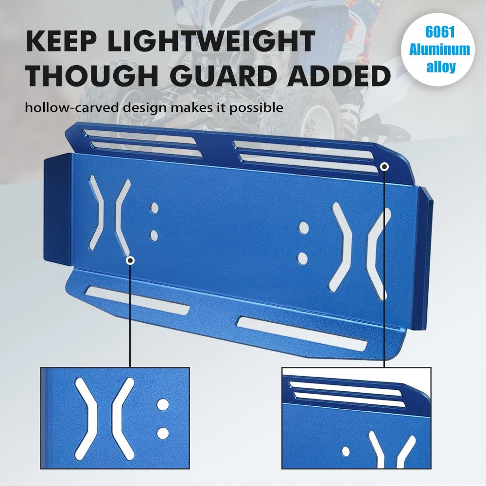 NICECNC Rear Bumper Bash Cover Guard for Yamaha Raptor 700 YFM700 (2006–2026) Blue
