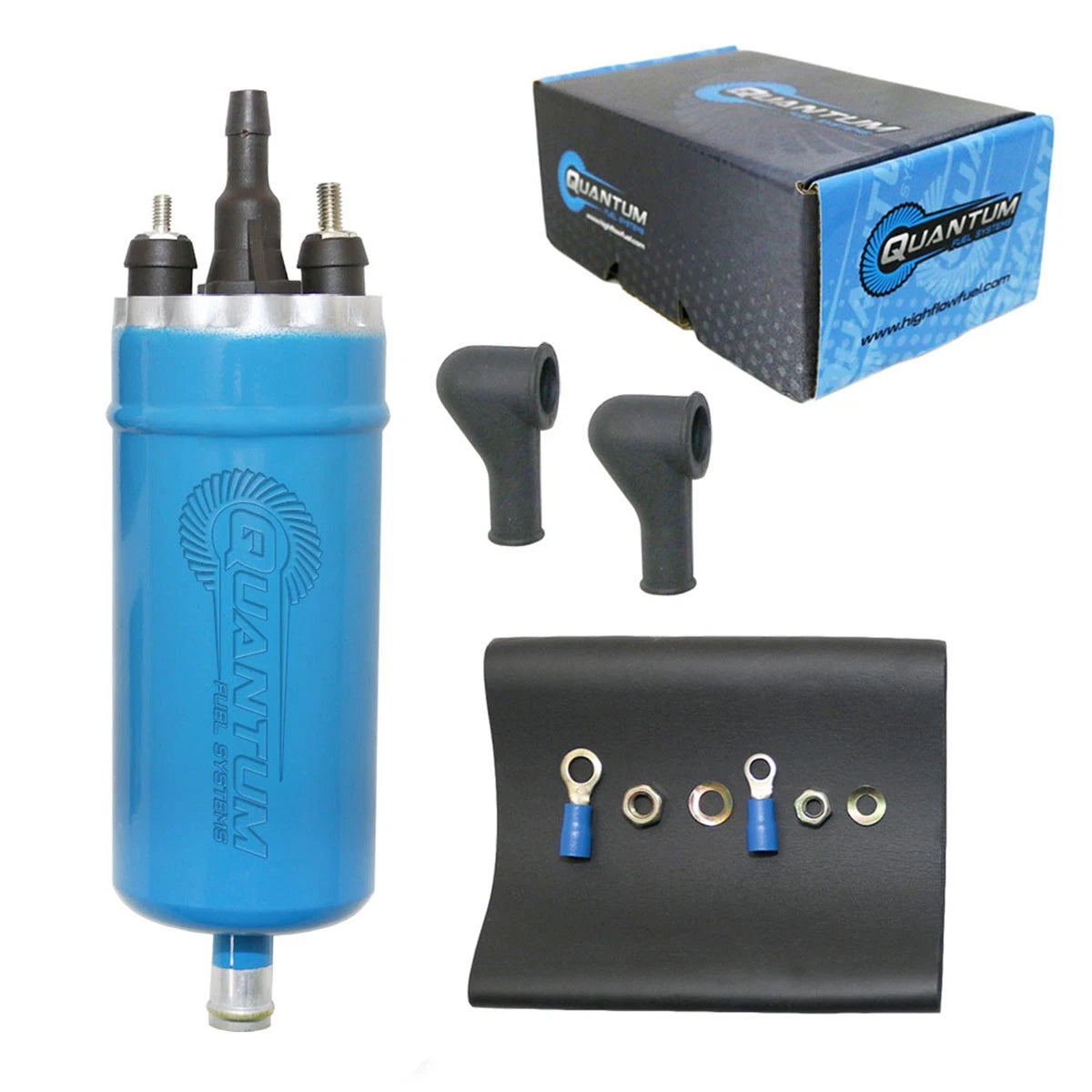 QFS Inline Electric Fuel Pump for (0580464070, 750166500, GFP292)