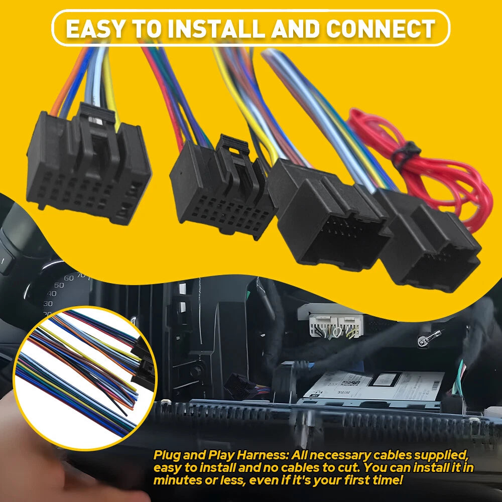Reverse Wiring Harness for GM Chevy GMC Cadillac Pontiac (2006–2014)