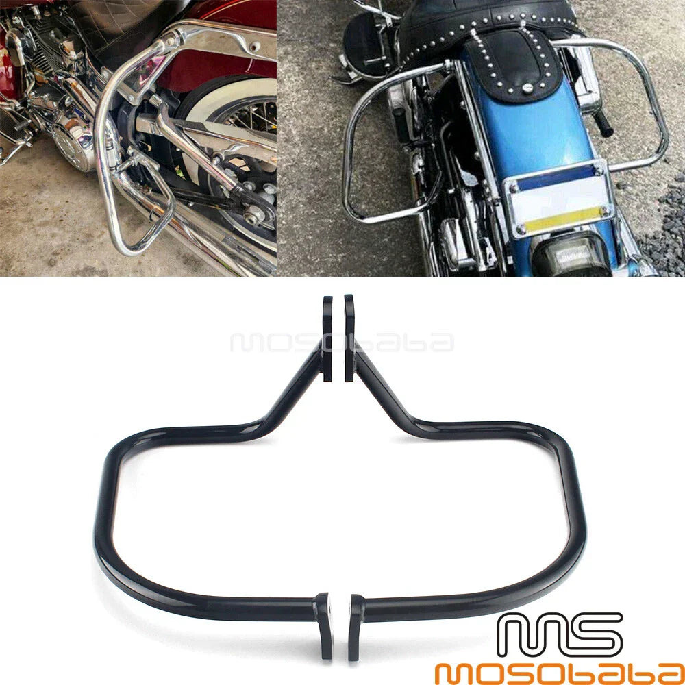 Saddlebag Guard Bars for 2005-2017 Harley Softail Deluxe FLSTN