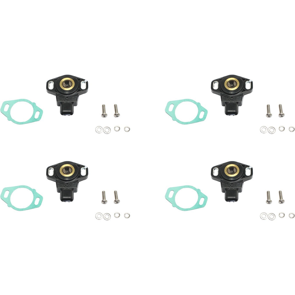Throttle Position Sensors Set of 4 for Honda Element Accord (2003–2005)