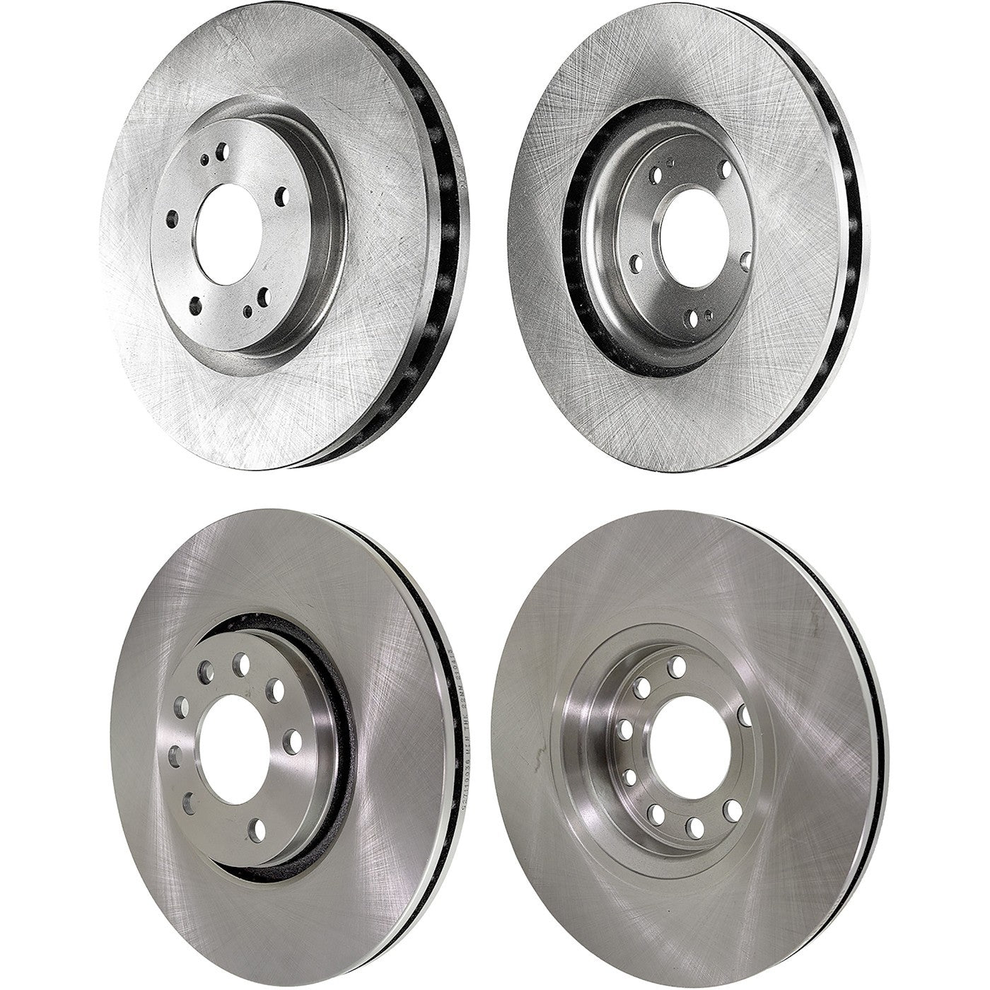 Front & Rear Brake Disc Rotors for Mitsubishi Lancer (2003–2006)