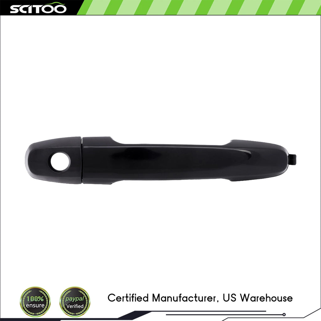 Set of 2 Black Exterior Door Handles for Toyota Camry (2002–2006) & Yaris (2007–2011)